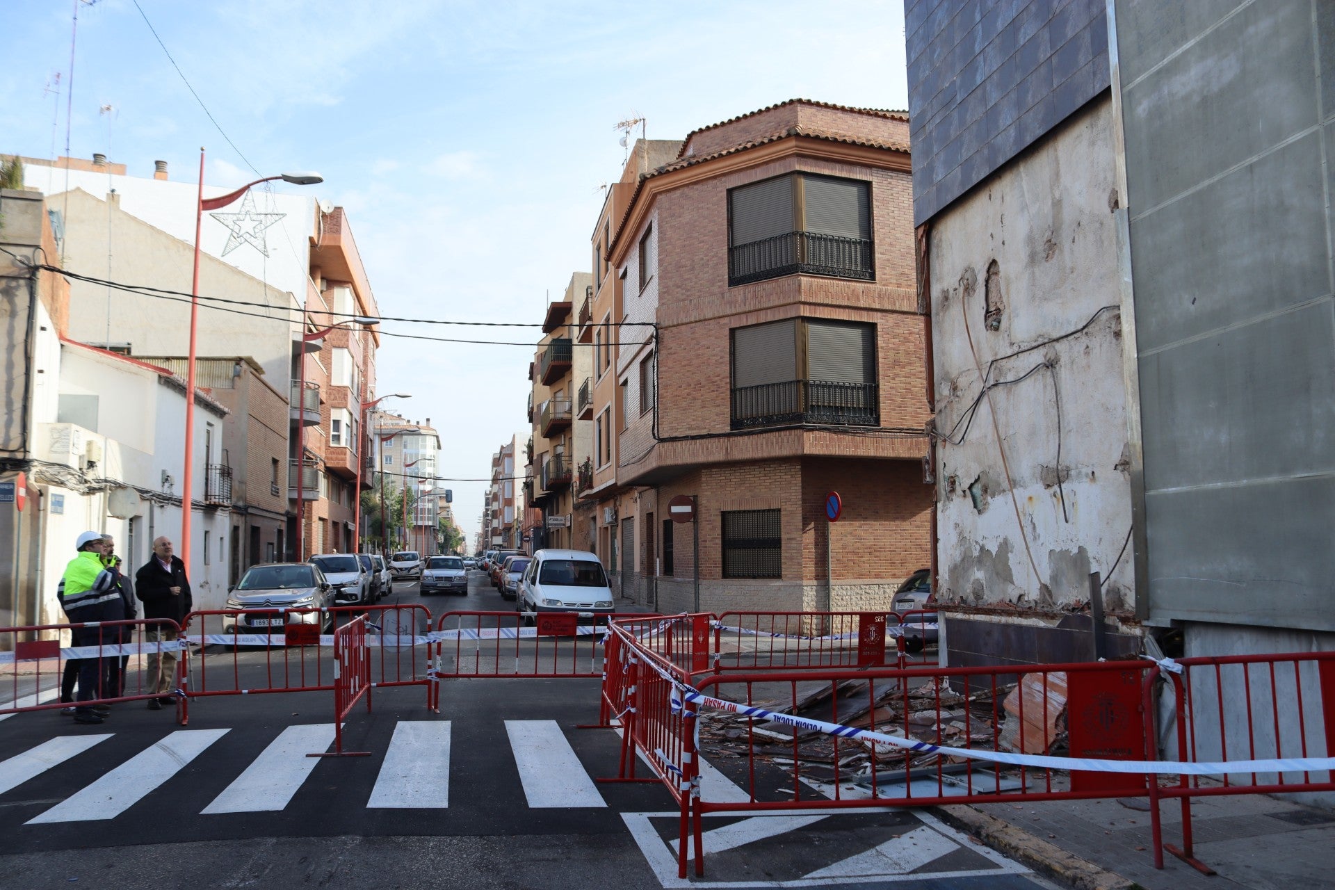 Vila-real reparará de urgencia la fachada del Trinquet Municipal tras la caída de parte del revestimiento Vila-real reparará de urgencia la fachada del Trinquet Municipal tras la caída de parte del revestimiento