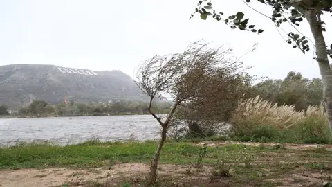Río Júcar en su desembocadura de Cullera Río Júcar en su desembocadura de Cullera