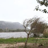 Río Júcar en su desembocadura de Cullera