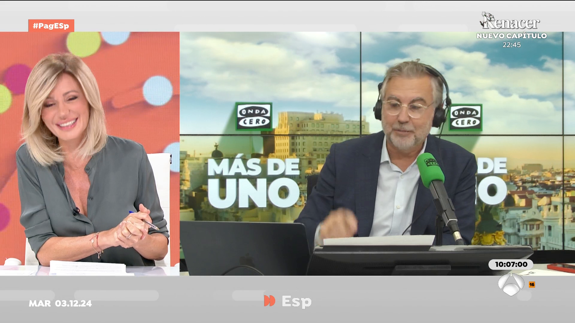 Alsina critica la falta de debate interno en el PSOE: "Es muy difícil plantarle cara a una decisión tomada desde Ferraz" Alsina critica la falta de debate interno en el PSOE: "Es muy difícil plantarle cara a una decisión tomada desde Ferraz"