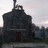 Un rayo destroza el campanario de la Iglesia de Bando Un rayo destroza el campanario de la Iglesia de Bando