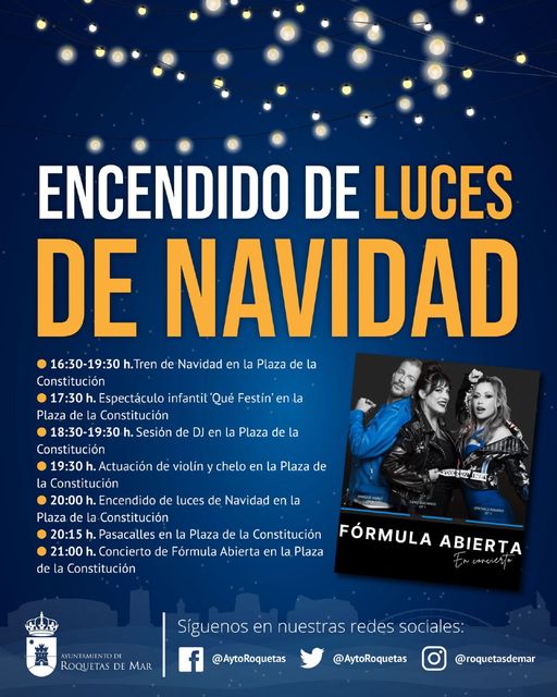 Cuándo se encienden las luces de Navidad en Roquetas de Mar 2024: el mejor lugar para verlas Cuándo se encienden las luces de Navidad en Roquetas de Mar 2024: el mejor lugar para verlas