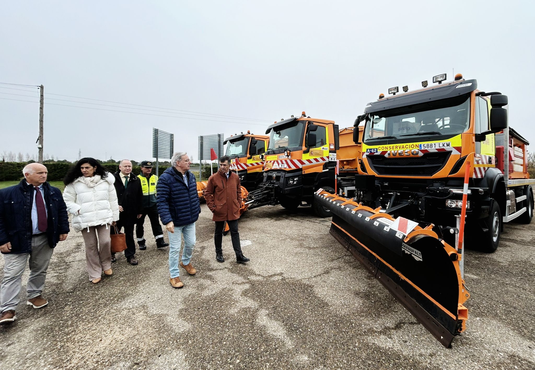 El Gobierno de España dispone en Palencia de 23 quitanieves para hacer frente a la temporada invernal El Gobierno de España dispone en Palencia de 23 quitanieves para hacer frente a la temporada invernal