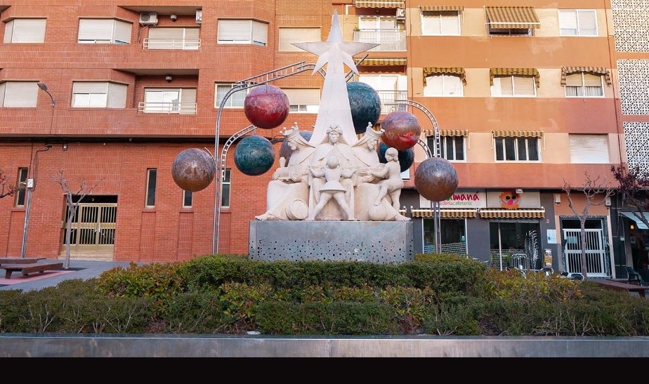 El monumento a los Reyes Magos de Ibi cumple en enero medio siglo de existencia El monumento a los Reyes Magos de Ibi cumple en enero medio siglo de existencia