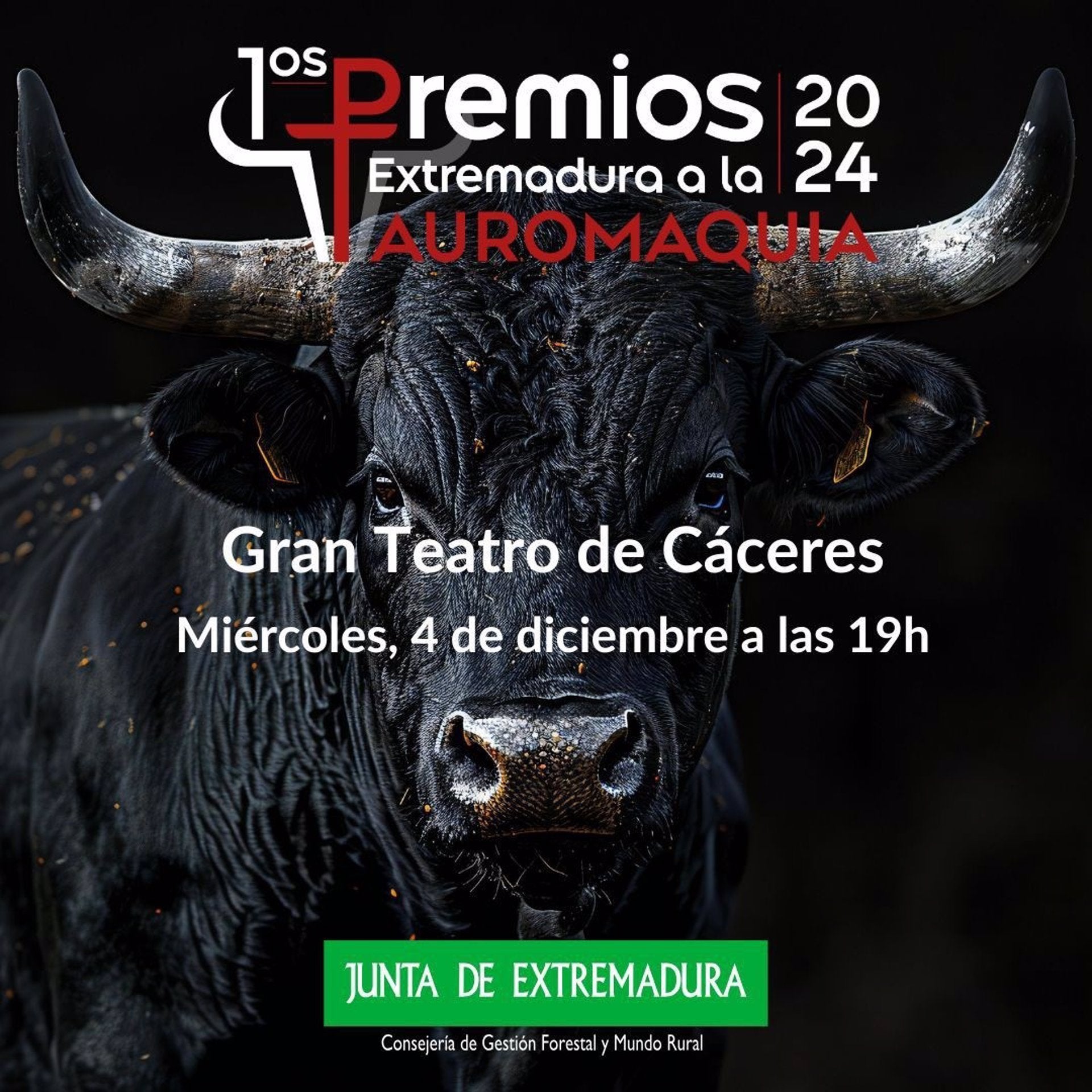 Los Premios a la Tauromaquia de Extremadura se entregan este miércoles en Gran Teatro de Cáceres Los Premios a la Tauromaquia de Extremadura se entregan este miércoles en Gran Teatro de Cáceres