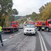 Falece un conductor de 65 anos nun sinistro viarios en Coles Falece un conductor de 65 anos nun sinistro viarios en Coles