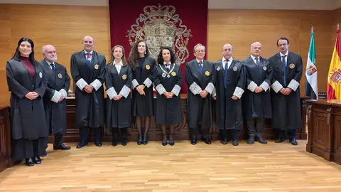 Los nuevos miembros electos de Sala de Gobierno del TSJ de Extremadura tomaban posesión este lunes Los nuevos miembros electos de Sala de Gobierno del TSJ de Extremadura tomaban posesión este lunes
