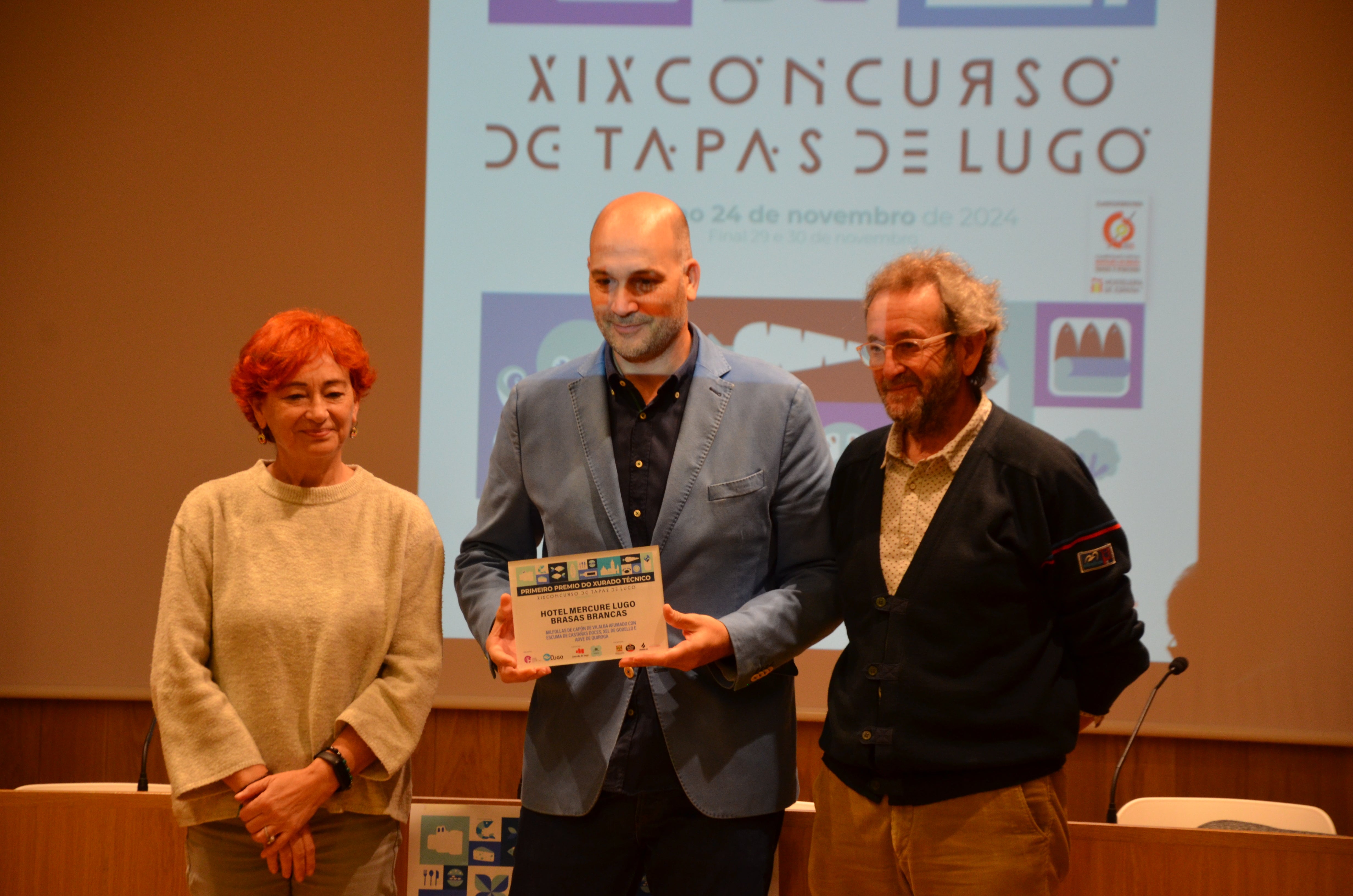 El Mercure ganador del concurso de Tapas de Lugo por el jurado técnico y el Paprica por el voto popular El Mercure ganador del concurso de Tapas de Lugo por el jurado técnico y el Paprica por el voto popular