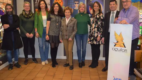 El Aguilar Film Festival muestra los carteles especiales creados por Galletas Gullón para el certamen .