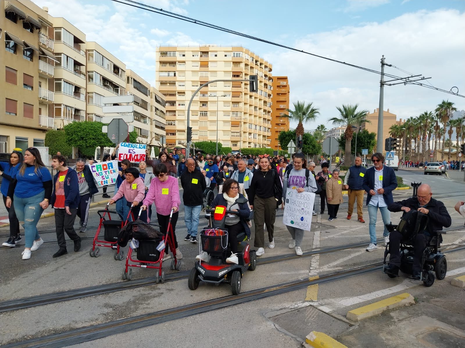 Los colectivos de personas con discapacidad de Benidorm y Villajoyosa reclaman mayor accesibilidad Los colectivos de personas con discapacidad de Benidorm y Villajoyosa reclaman mayor accesibilidad