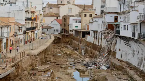 Estado en el que se encuentran algunas de las viviendas de Chiva, tras la DANA Estado en el que se encuentran algunas de las viviendas de Chiva, tras la DANA