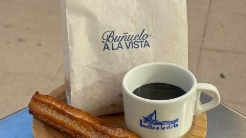 Buñuelo a la vista, en la Taberna Triay