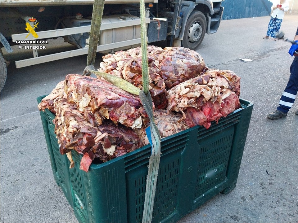 Interceptan 40.000 kilos de carne en mal estado en San Vicente y en San Isidro Interceptan 40.000 kilos de carne en mal estado en San Vicente y en San Isidro