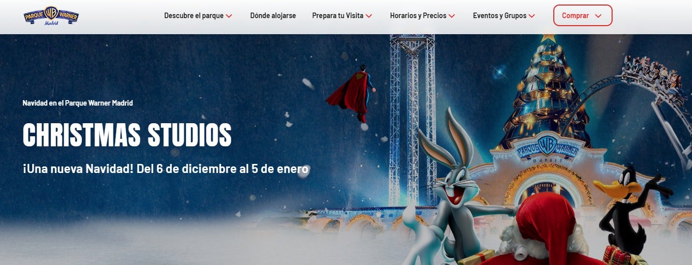 El Parque Warner estrena espectáculos e iluminación para toda la familia en esta Navidad El Parque Warner estrena espectáculos e iluminación para toda la familia en esta Navidad