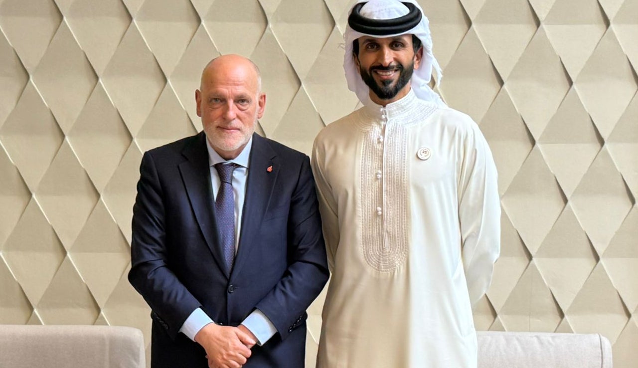 Tebas se reúne con Hamad Al Khalifa Tebas se reúne con Hamad Al Khalifa