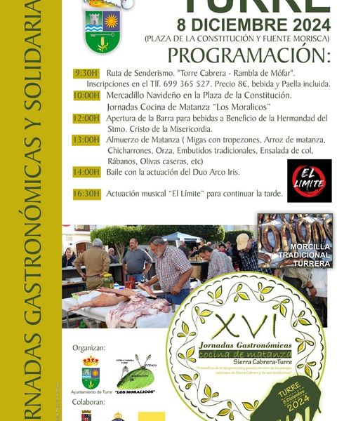 Jornadas Gastronómicas "Cocina de Matanza" en Turre Jornadas Gastronómicas "Cocina de Matanza" en Turre