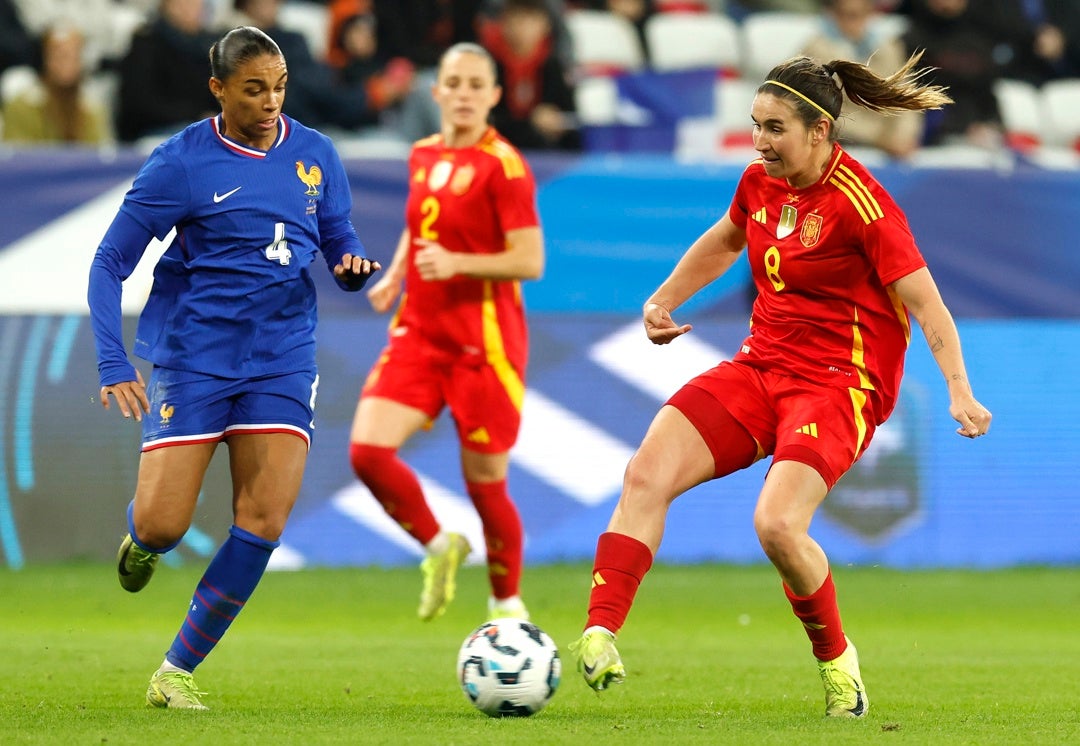 Mariona brilla en la victoria de España contra Francia Mariona brilla en la victoria de España contra Francia