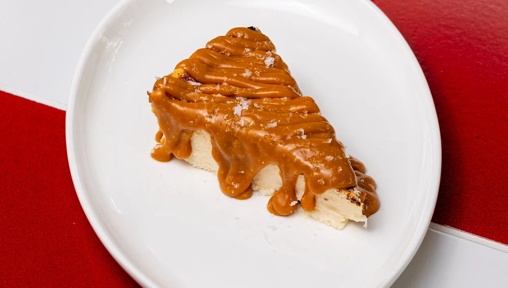 Tarta de queso con caramelo salado Tarta de queso con caramelo salado