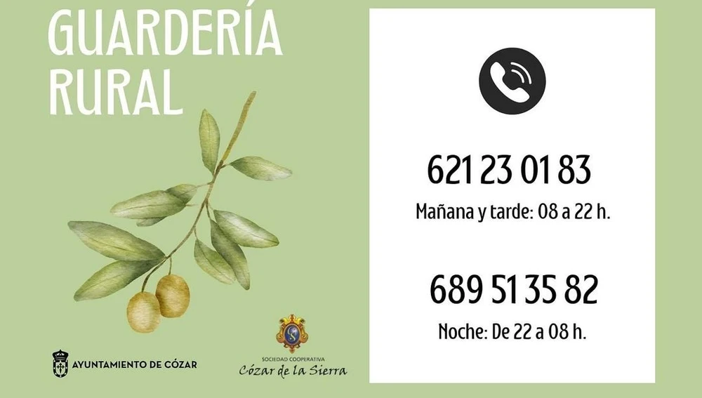 Servicio especial vigilancia campaña aceituna Servicio especial vigilancia campaña aceituna