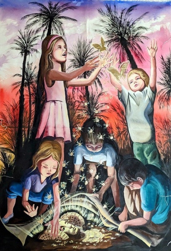 La pintora Isabel Zapata es la autora de la tarjeta navideña oficial de la Real Orden de la Dama La pintora Isabel Zapata es la autora de la tarjeta navideña oficial de la Real Orden de la Dama