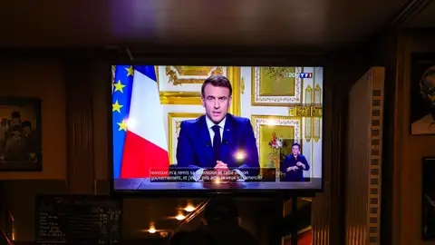 Emmanuel Macron en su discurso a la nación tras la moción de censura a Barnier Emmanuel Macron en su discurso a la nación tras la moción de censura a Barnier
