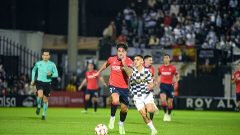 Osasuna pasa de ronda con muchos apuros