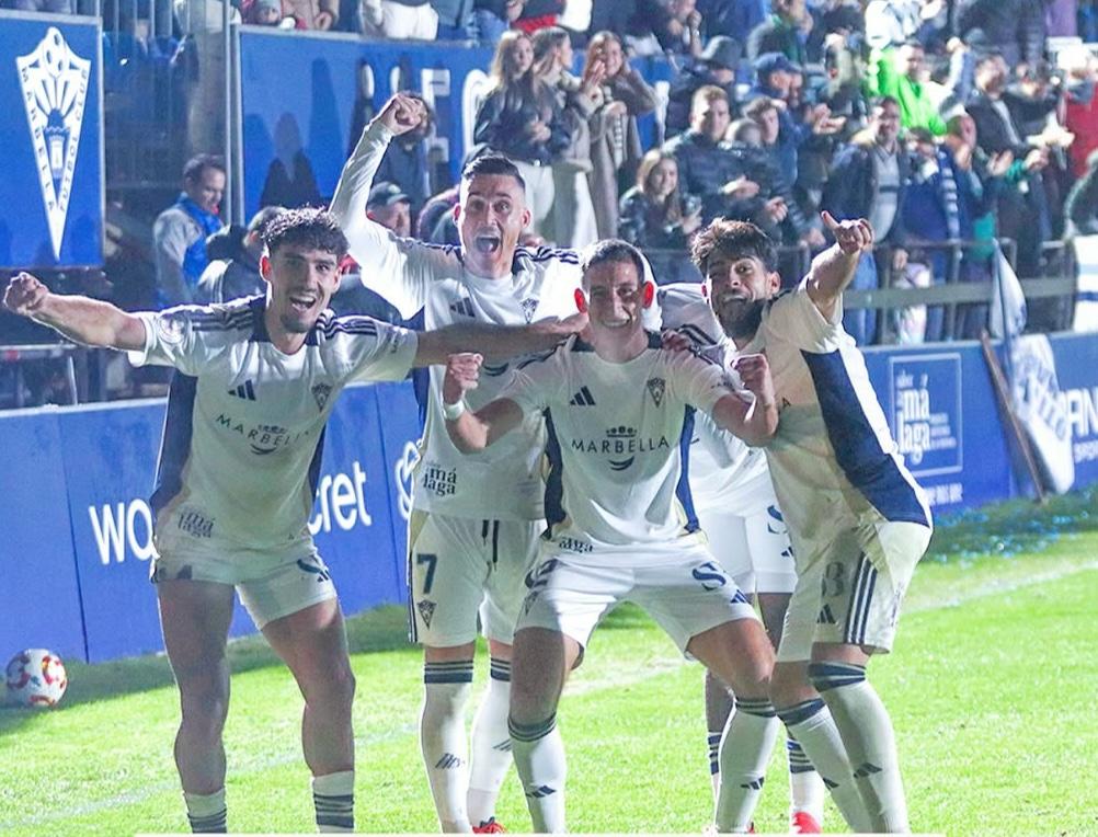 El Marbella avanza a los dieciseisavos de final eliminando al Burgos en el añadido El Marbella avanza a los dieciseisavos de final eliminando al Burgos en el añadido