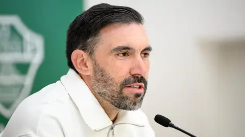 Sarabia, en la previa del Elche-Cádiz. Sarabia, en la previa del Elche-Cádiz.