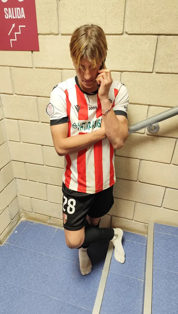 Pol Arnau, jugador UDL Logroñés Pol Arnau, jugador UDL Logroñés