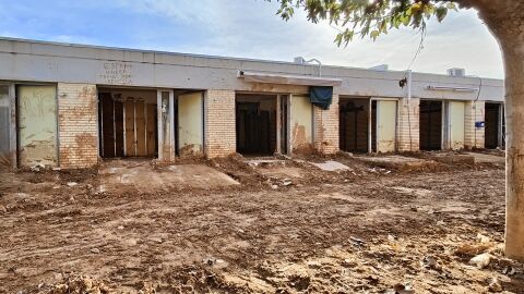 Bloque de viviendas sociales donde viv&iacute;a Amparo en Picanya.