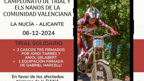 La Nucía acoge mañana el Autonomico de Trial con una faceta deportiva y solidaria La Nucía acoge mañana el Autonomico de Trial con una faceta deportiva y solidaria