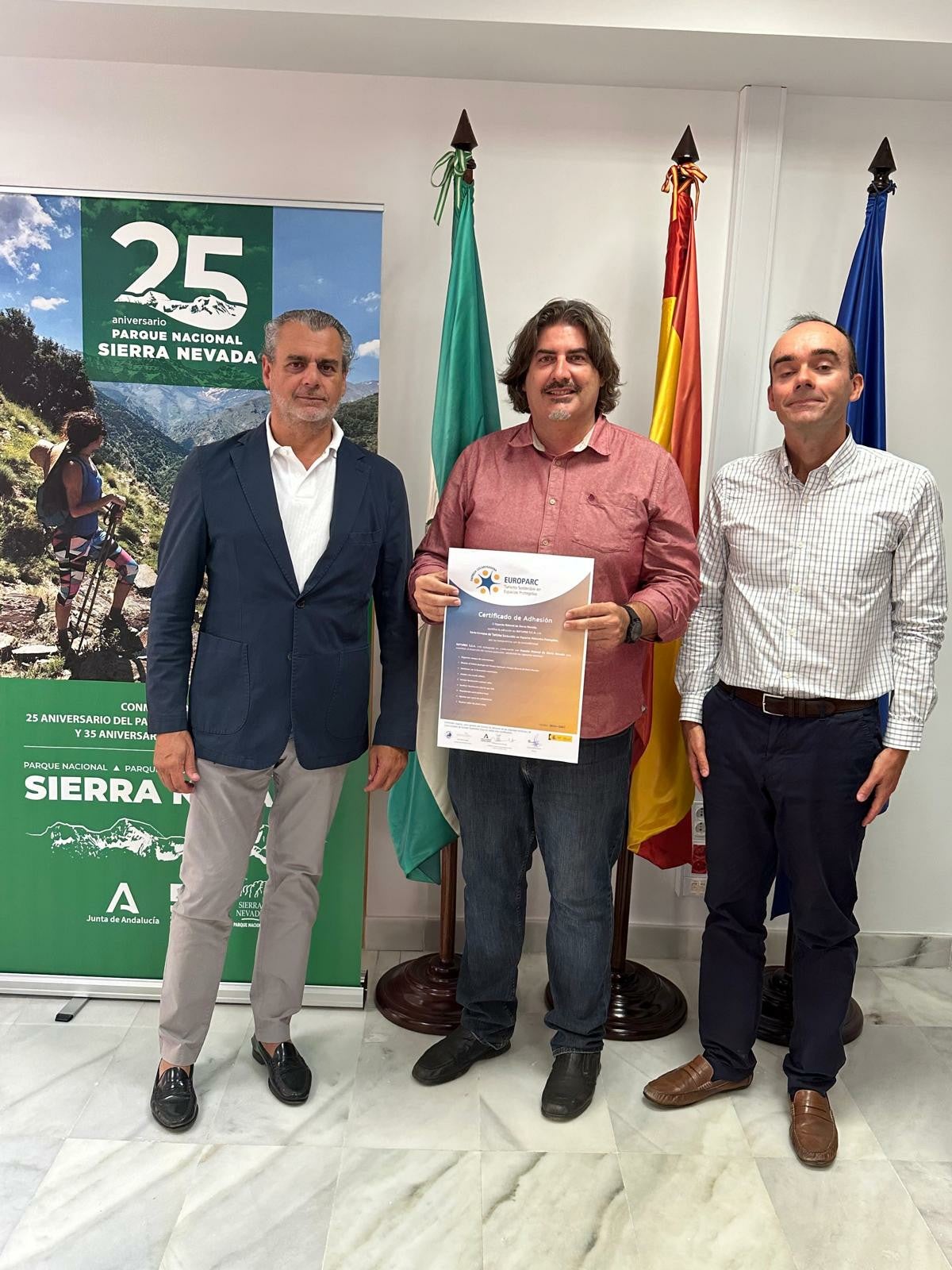 Jorge Ridao, primer almeriense en presidir la Asociación de Empresas del Foro de la Carta Europea de Turismo Sostenible de Sierra Nevada. Jorge Ridao, primer almeriense en presidir la Asociación de Empresas del Foro de la Carta Europea de Turismo Sostenible de Sierra Nevada.