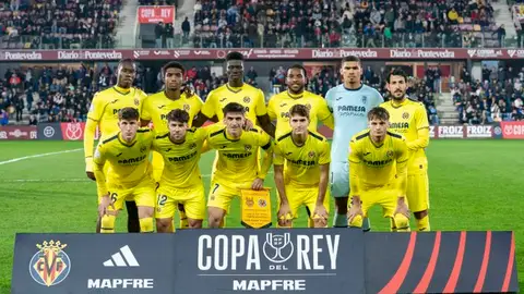 Once del Villarreal en Pontevedra Once del Villarreal en Pontevedra