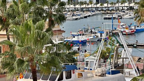 Barcos de pesca en el Puerto de Santa Pola. Barcos de pesca en el Puerto de Santa Pola.