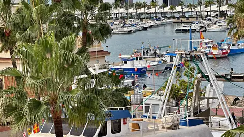 Barcos de pesca en el Puerto de Santa Pola. Barcos de pesca en el Puerto de Santa Pola.