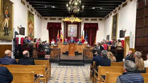 Debate de política general celebrado en el Ayuntamiento de Elche. Debate de política general celebrado en el Ayuntamiento de Elche.