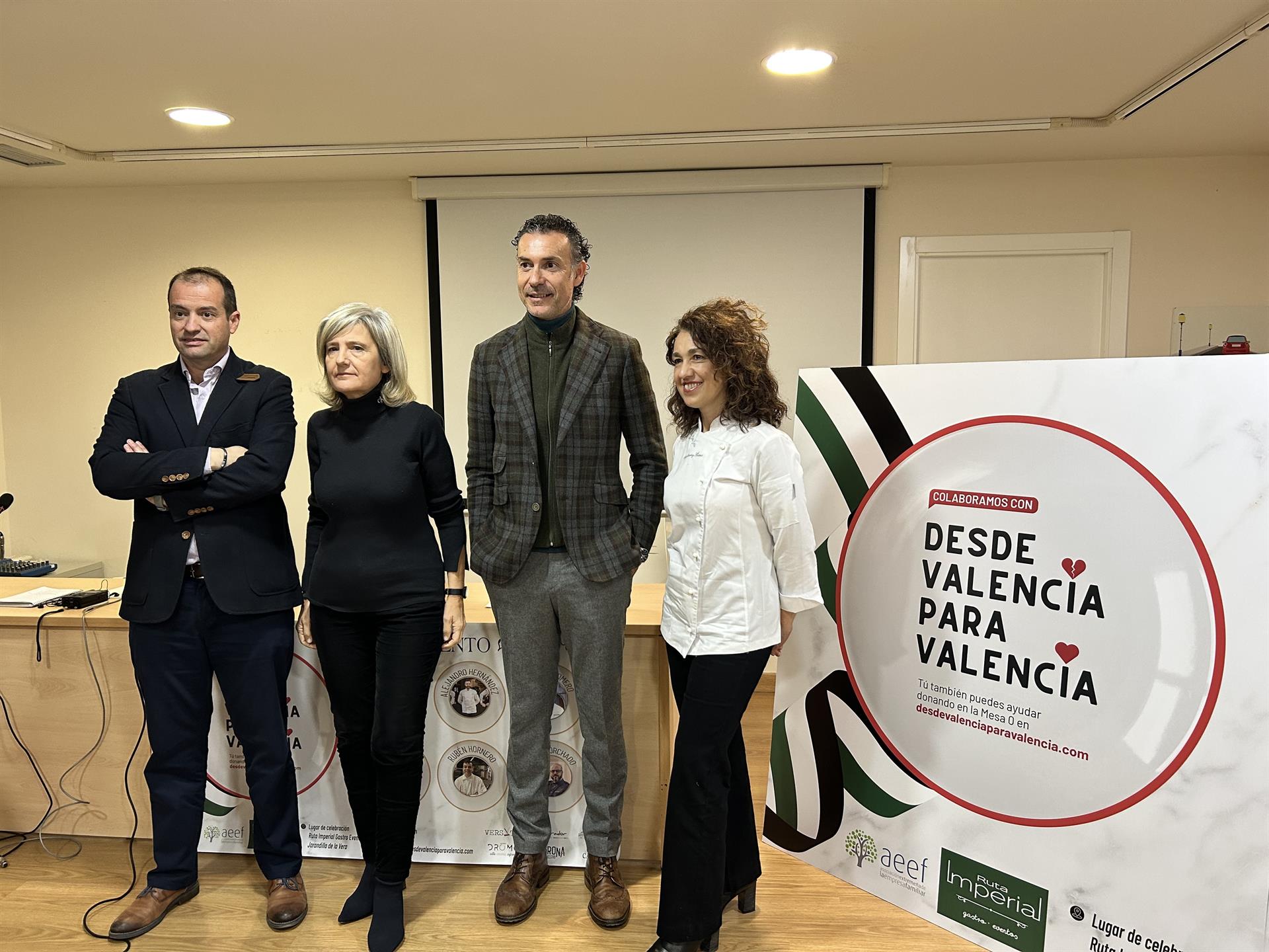 Una cena en Jarandilla de la Vera con "menú de estrella Michelín" recaudará fondos para los afectados por la DANA Una cena en Jarandilla de la Vera con "menú de estrella Michelín" recaudará fondos para los afectados por la DANA