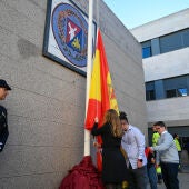 Izada de la bandera de España