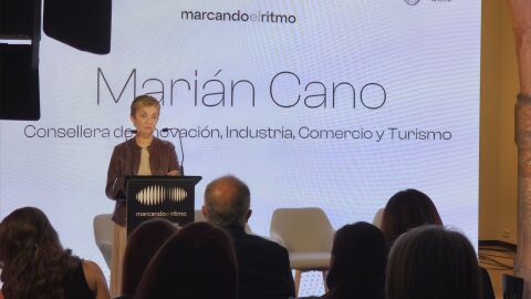 Marián Cano, consellera de Industria y Turismo en la jornada de Avecal celebrada en Elche. Marián Cano, consellera de Industria y Turismo en la jornada de Avecal celebrada en Elche.