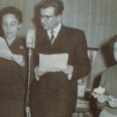 Elsa Vela y Francisco Fernández-Tejeda duranta una emisión en Radio Ciudad Real