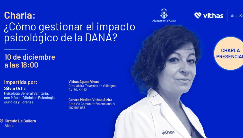 Cartel taller Vithas Dana