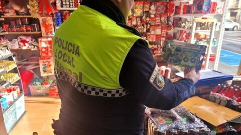 Campaña de seguridad con motivo de la Navidad en Vila-real. 