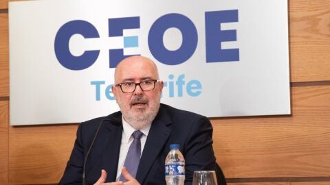 Pedro Alfonso, presidente de CEOE Tenerife