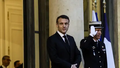 Emmanuel Macron en una foto de archivo Emmanuel Macron en una foto de archivo