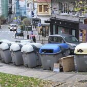 Contenedores de basura en Santander