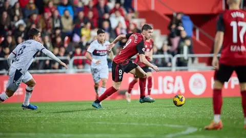 Partido entre el Mirandés y el Levante UD Partido entre el Mirandés y el Levante UD