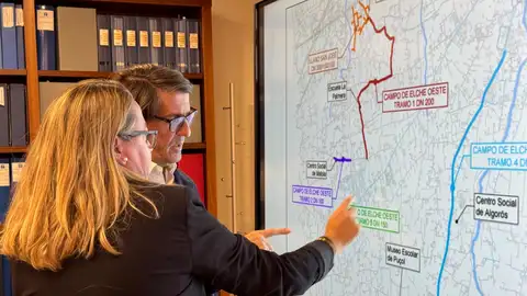 La empresa mixta Aigües d’Elx proyecta elaborar en 2025 un nuevo plan antirriadas. La empresa mixta Aigües d’Elx proyecta elaborar en 2025 un nuevo plan antirriadas.