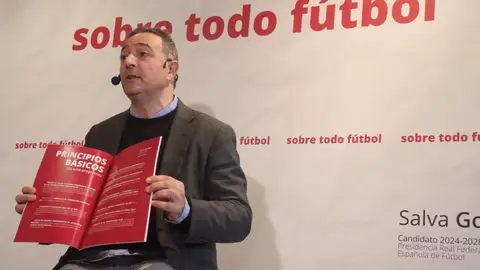 Salvador Gomar presenta su programa con "sentido común y estabilidad" para presidir la RFEF Salvador Gomar presenta su programa con "sentido común y estabilidad" para presidir la RFEF