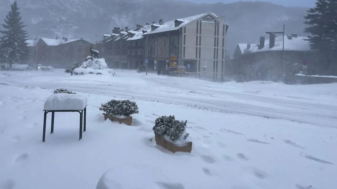 Municipio de Huesca afectado por las nevadas Municipio de Huesca afectado por las nevadas