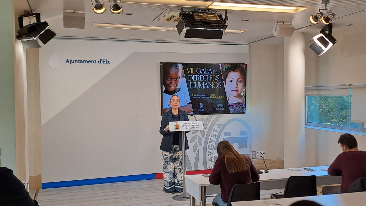 Elche celebra el jueves el Día Internacional de los Derechos Humanos con una gala Elche celebra el jueves el Día Internacional de los Derechos Humanos con una gala